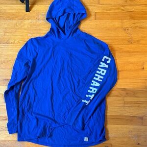 Carhartt Men's Vibrant Blue Hoodie